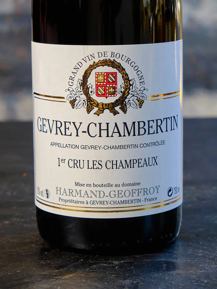 Вино Domaine Harmand-Geoffroy Gevrey-Chambertin 1er Cru Les Champeaux 2016 / Домен Арман-Жеффруа Жевре-Шамбертен Премье Крю Ле Шампо