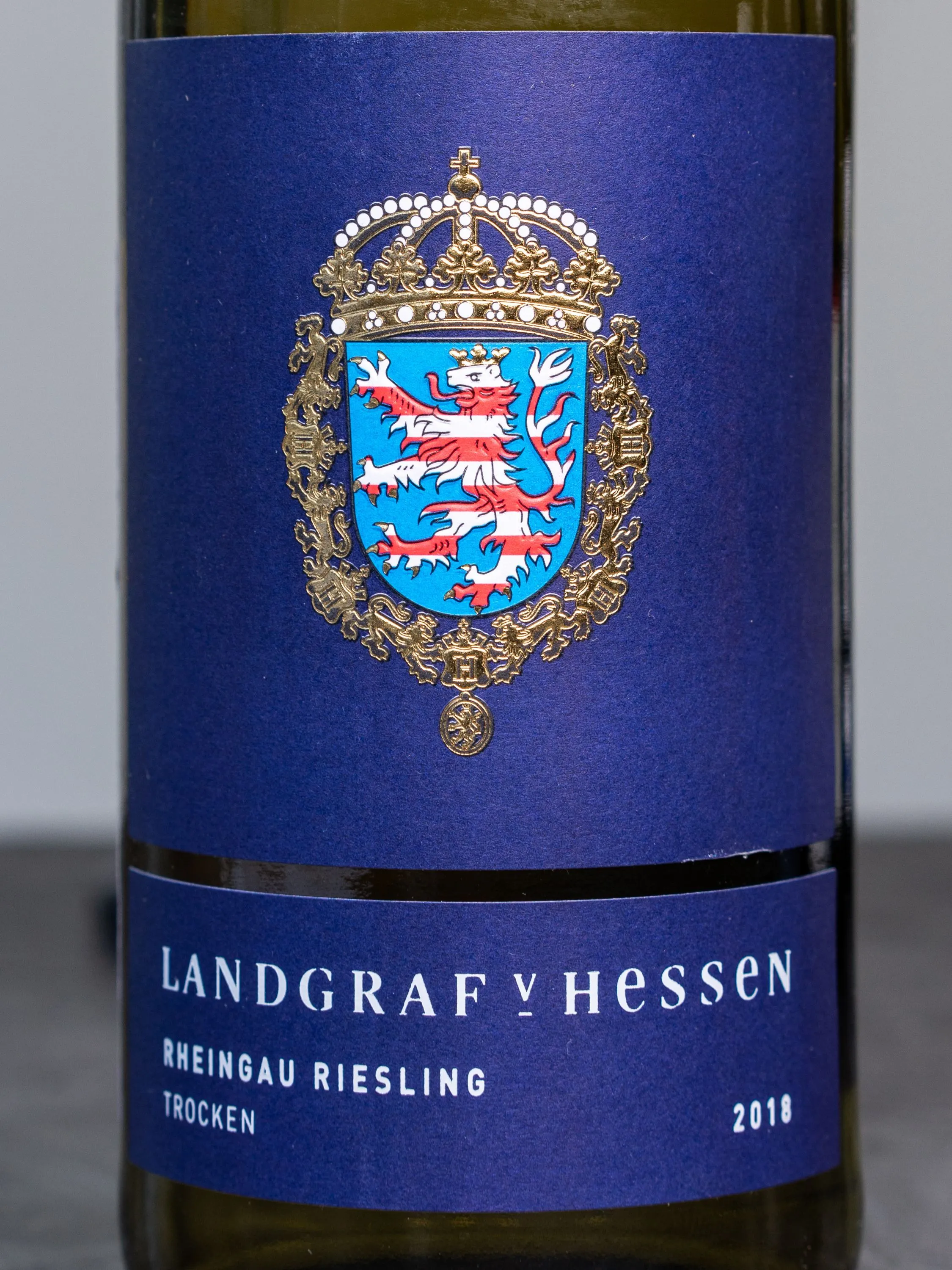 Вино Prinz von Hessen Landgraf von Hessen Riesling Qualitatswein / Ландграф фон Гессен Рислинг