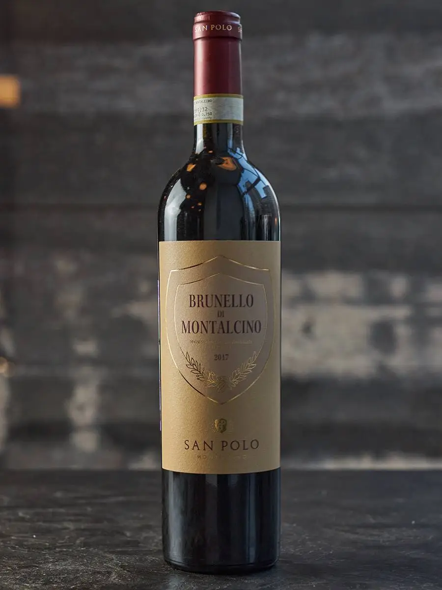 Вино San Polo Brunello di Montalcino DOCG 2017 / Сан Поло Брунелло ди Монтальчино