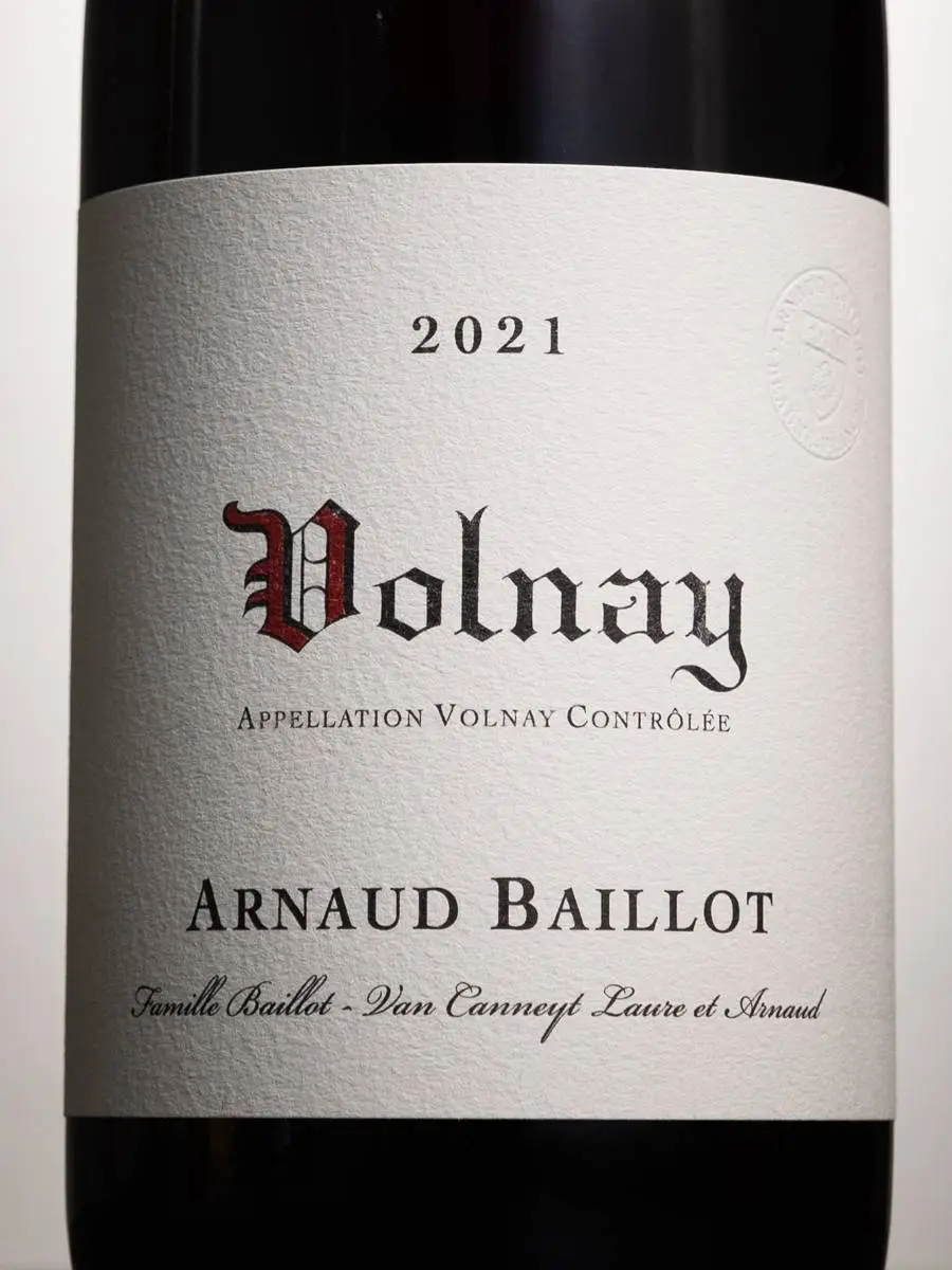Вино Volnay Arnaud Baillot / Вольне Арно Байо