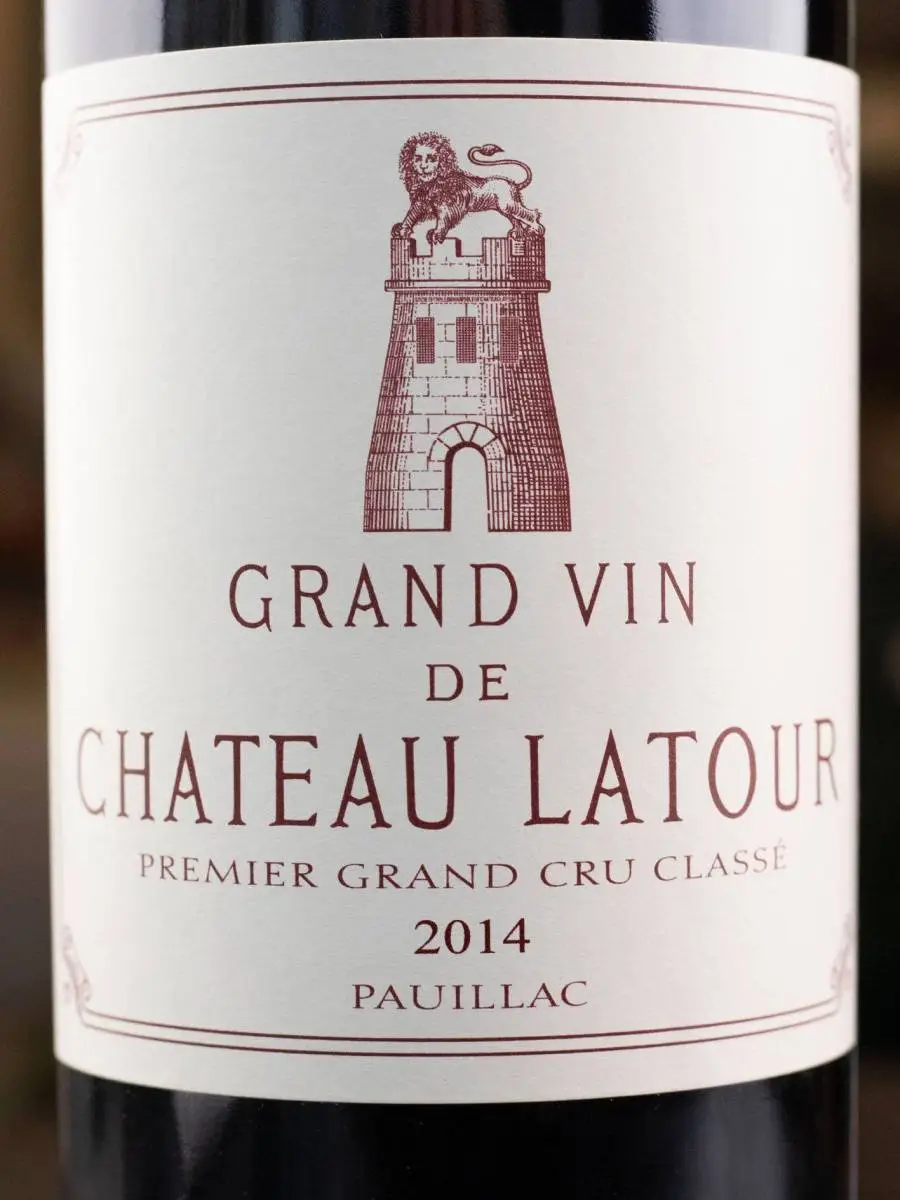 Вино Chateau Latour Pauillac Grand Cru Classe 2014 / Шато Латур Пойяк Гранд Крю