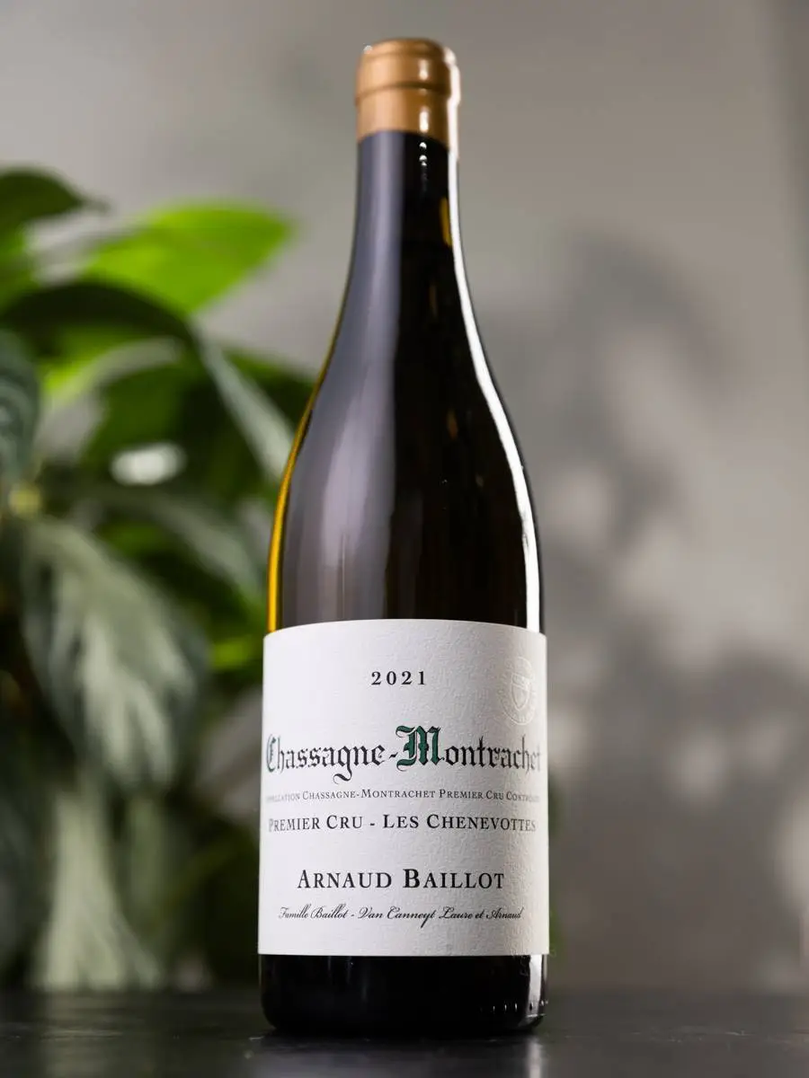 Вино Chassagne-Montrachet Premier Cru Les Chenevottes Arnaud Baillot / Шассань-Монрашэ Премье Крю Ле Шеневот Арно Байо