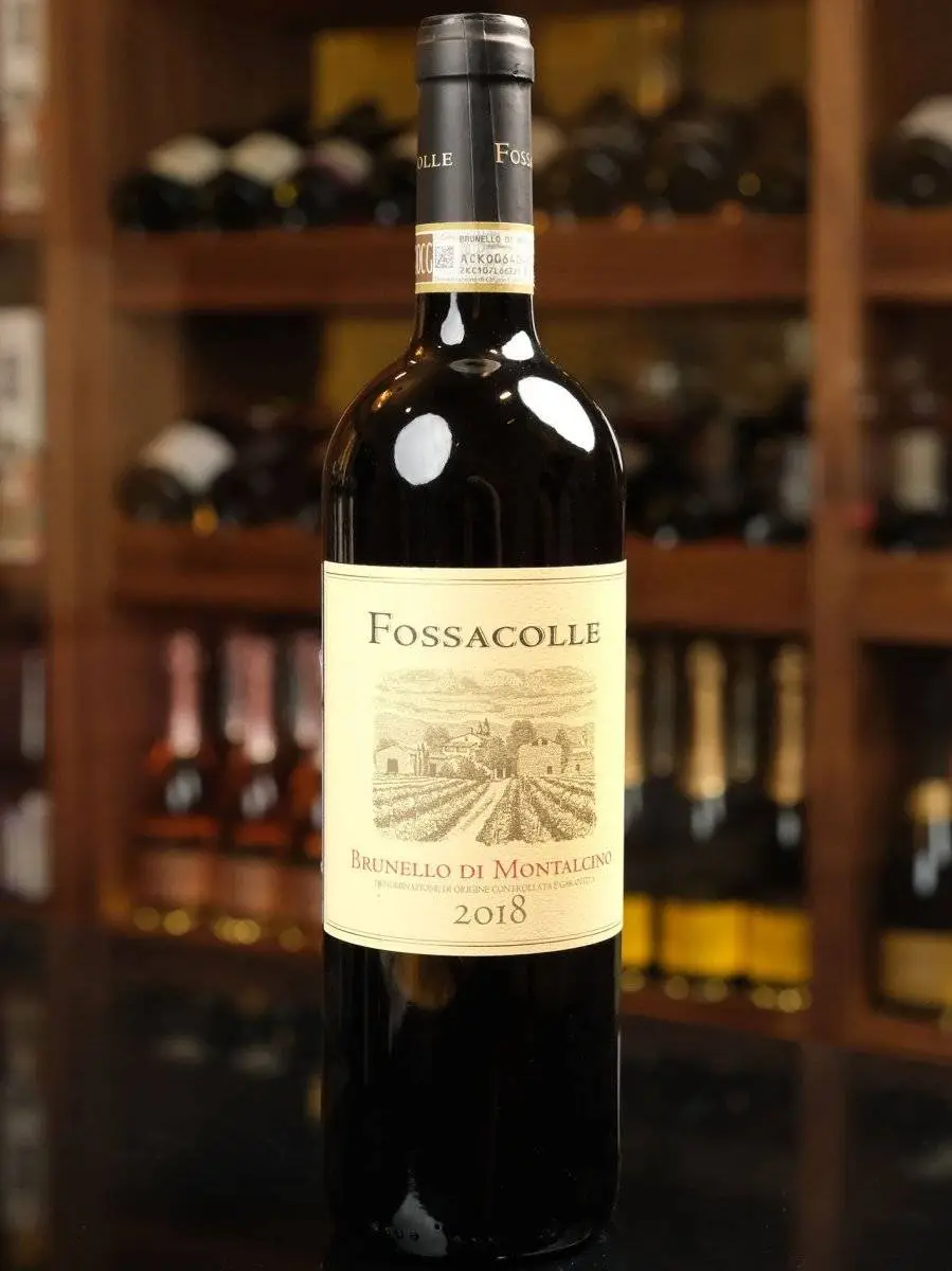 Вино Brunello di Montalcino Fossacolle 2018 / Брунелло ди Монтальчино Фоссаколле