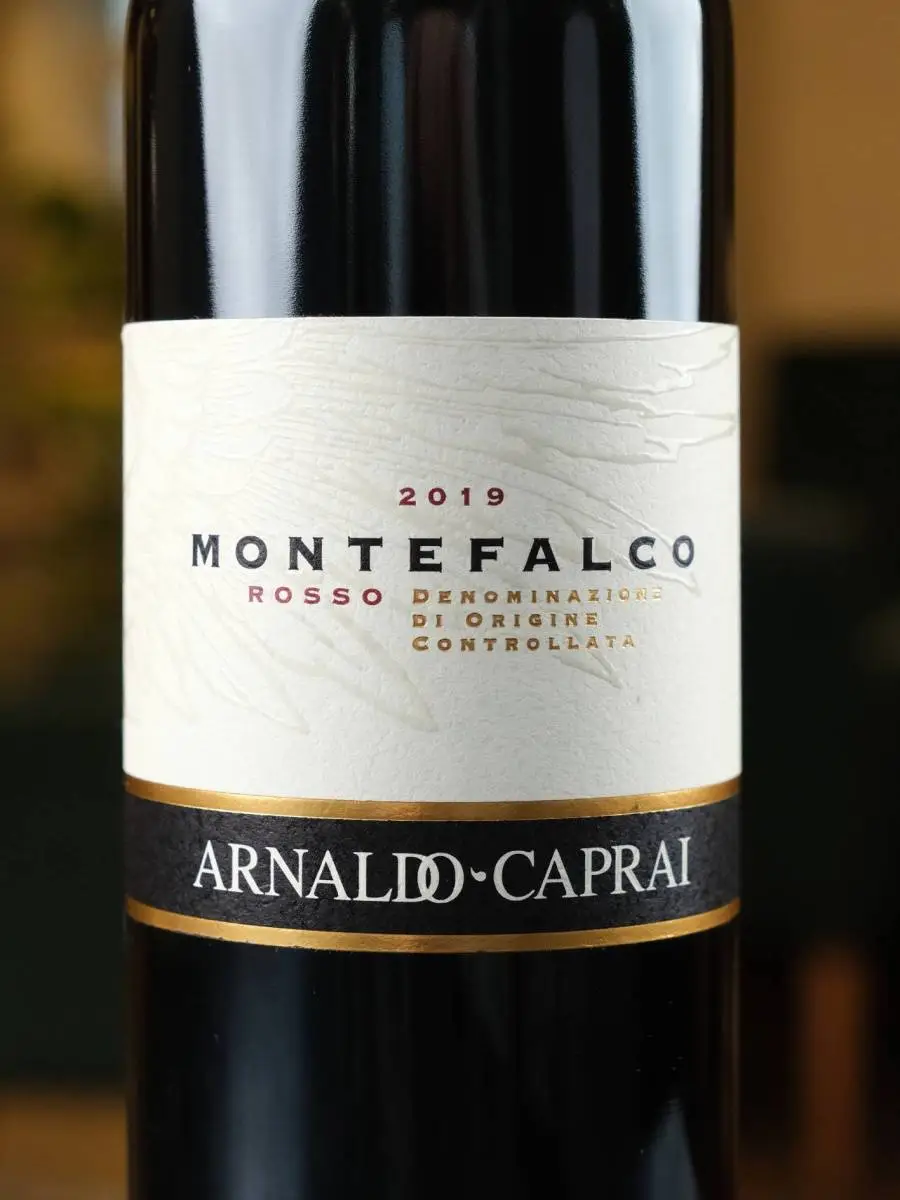 Этикетка Arnaldo Caprai Montefalco Rosso