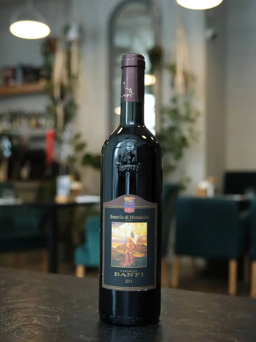 Вино Brunello di Montalcino Castello Banfi /  Брунелло ди Монтальчино Кастелло Банфи