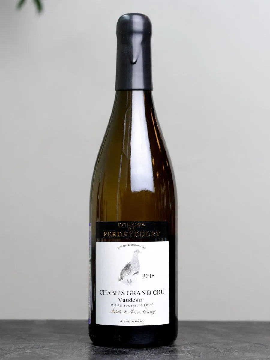 Вино Chablis Domaine de Perdrycourt Grand Cru Vaudesir 2015 / Шабли Домен де Пердрикур Гран Крю Водезир 2015