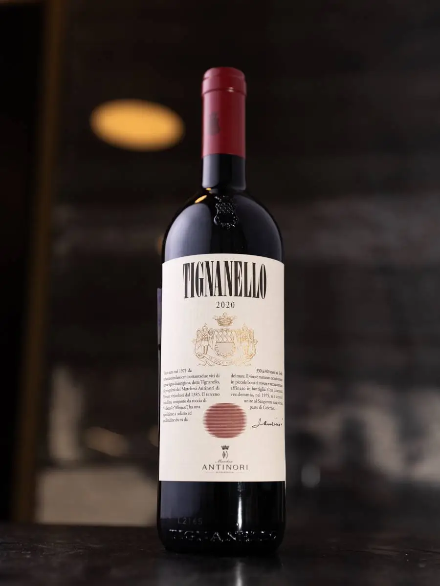 Вино Tignanello Marchese Antinori 2020 / Тиньянелло Маркезе Антинори 
