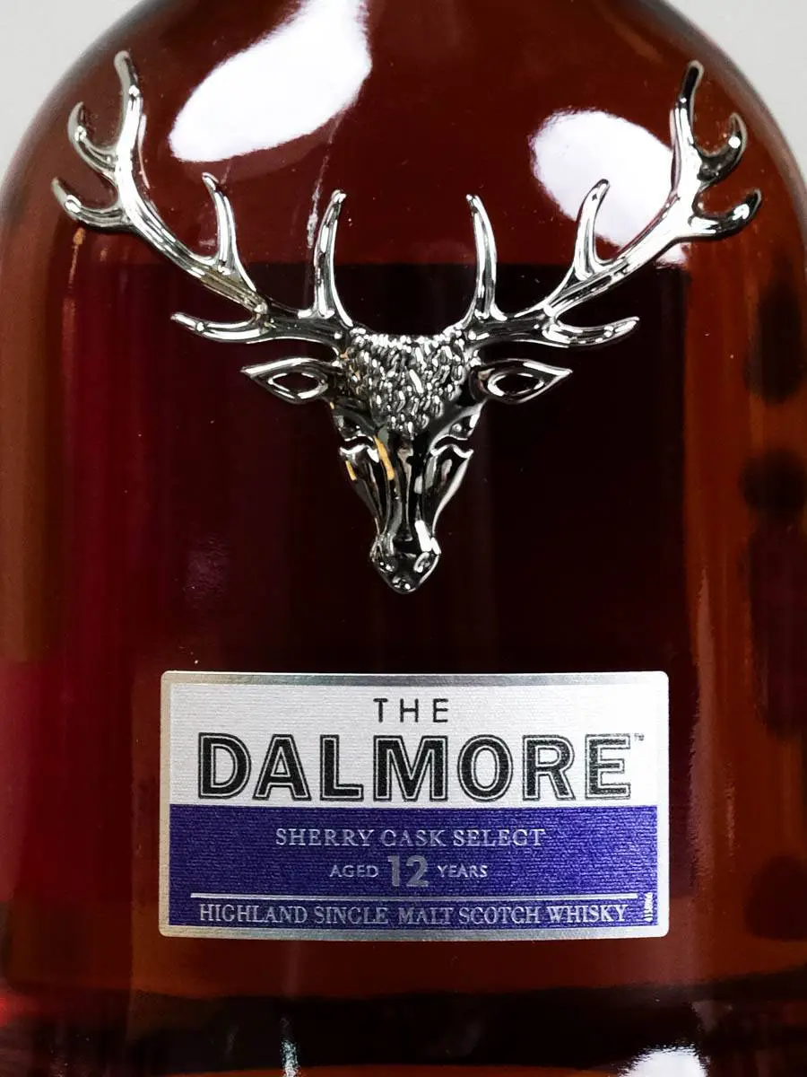 Этикетка Dalmore Sherry Cask Select 12 YO