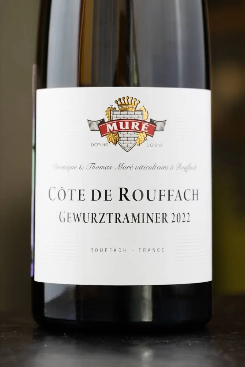 Вино Gewurztraminer Cote de Rouffach Mure / Гевюрцтраминер Кот де Руффах Мюре
