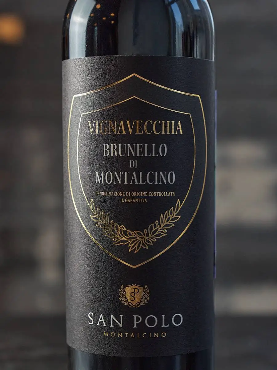 Вино San Polo Brunello di Montalcino Vinavecchia DOCG 2016 / Сан Поло Брунелло ди Монтальчино Виньявеккья