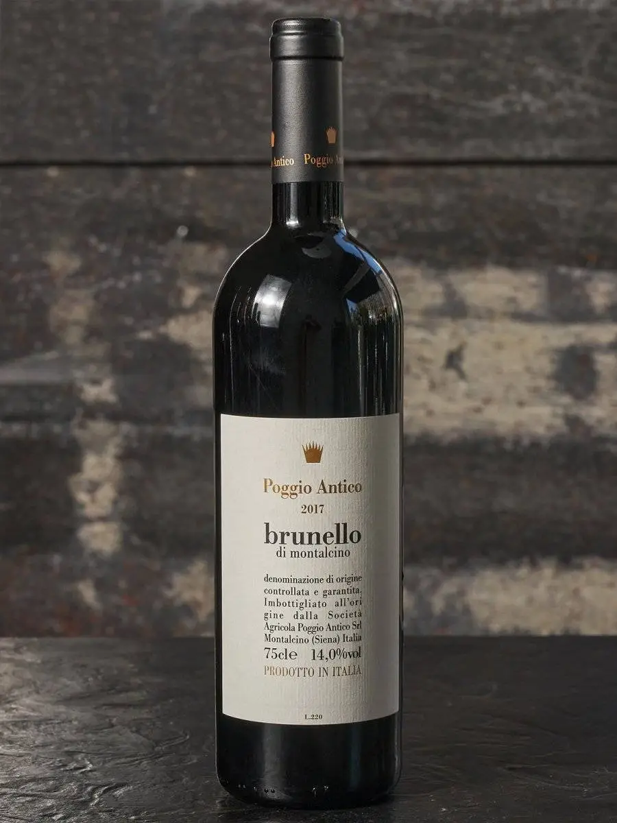 Вино Poggio Antico Brunello di Montalcin 2017 / Поджио Антико Брунелло ди Монтальчино