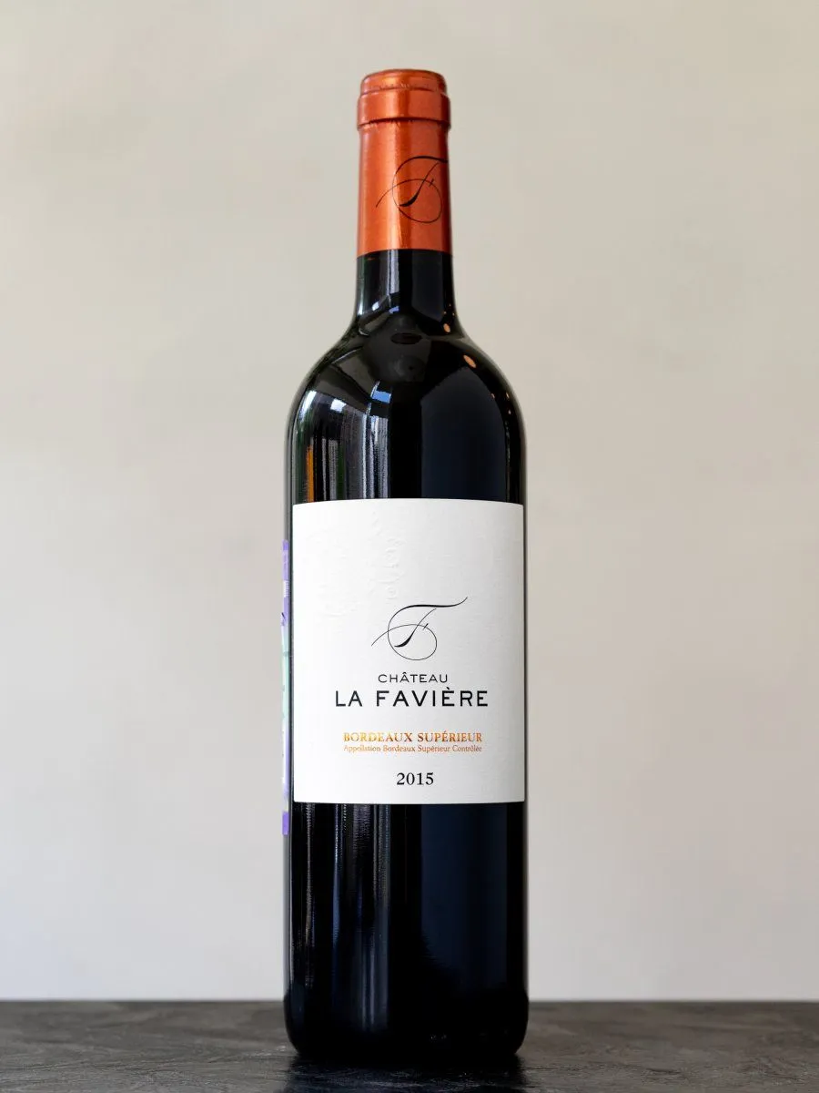 Вино Bordeaux Superior Cheteau La Favier / Бордо Сюпериор Шато ла Фавьер