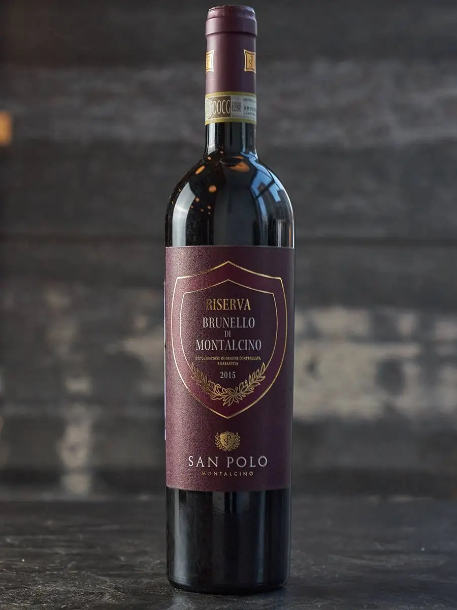 Вино San Polo Brunello di Montalcino Riserva 2015 / Сан Поло Брунелло ди Монтальчино