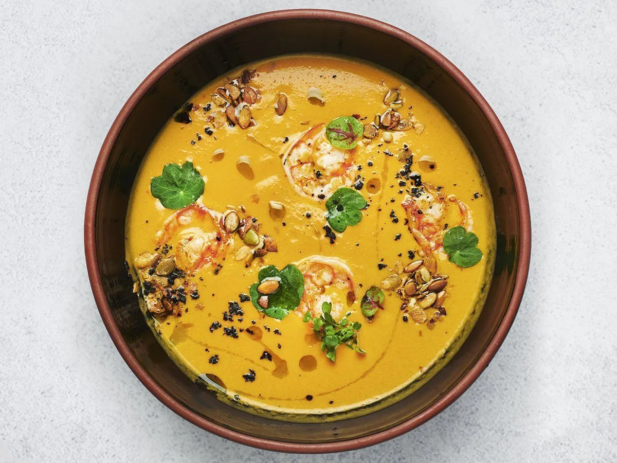 Крем-суп с креветками рецепт – Европейская кухня: Супы. «Еда»