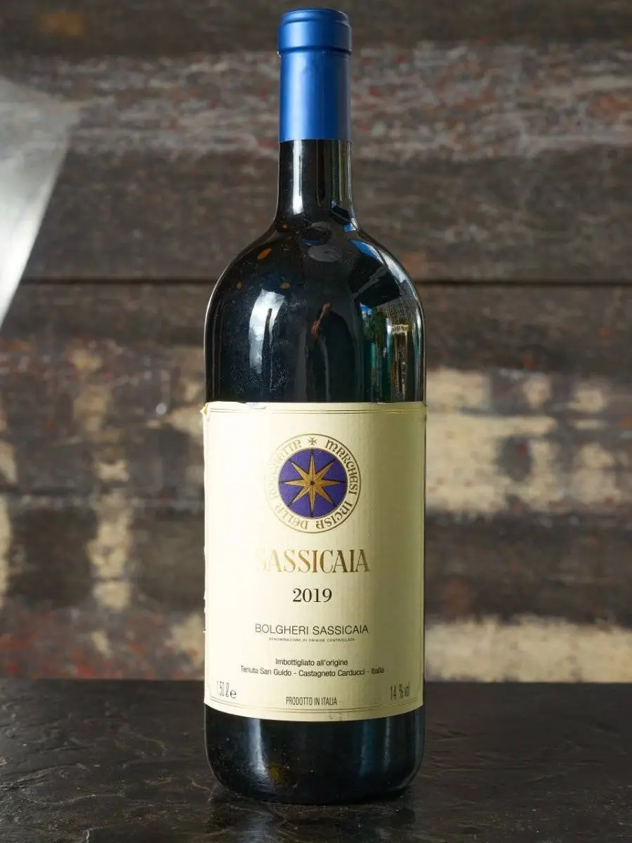 Вино Sassicaia Bolgheri 2019 1,5 l / Сассикайя Болгери Магнум